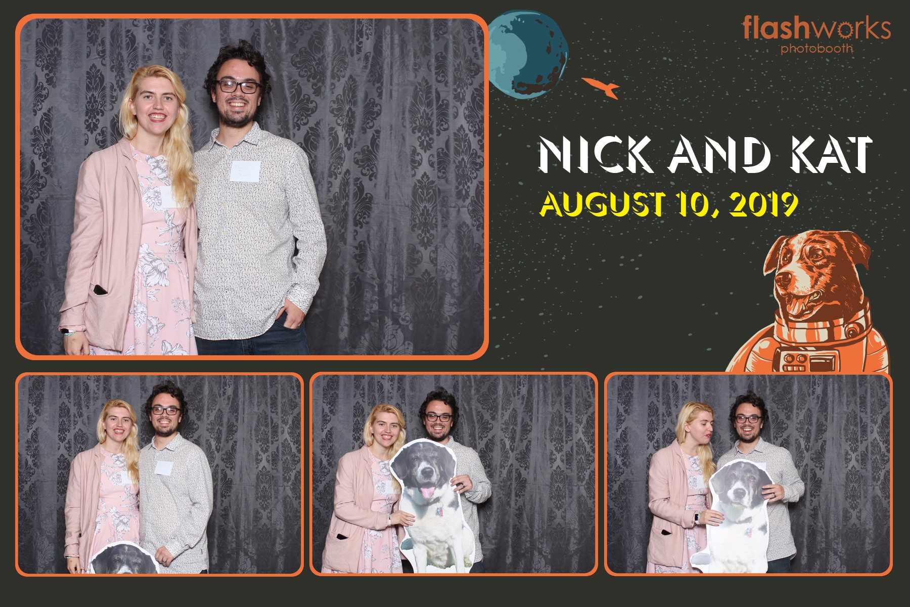 Nick and Kat's Wedding | View more photos from the event at gallery.flashworksphotobooth.com/u/FlashworksPhotoboothInc/Nick-and-Kats-Wedding